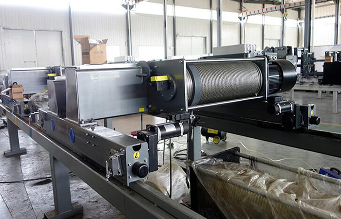 10噸歐式鋼絲繩電動葫蘆小車